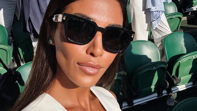 Дімопулос у стилі old money засвітилася на Вімблдонському турнірі. Фото