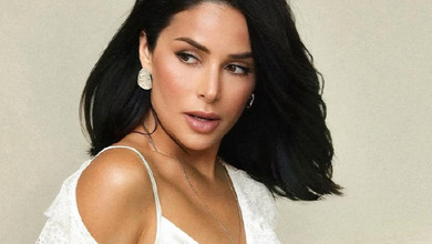 Огнєвіч у ніжному мереживі та замшевих чоботах відчула подих осені. Фото