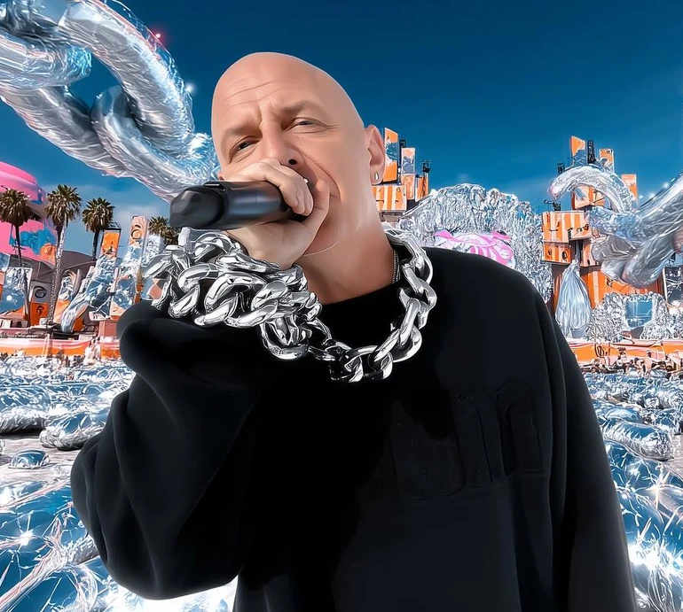 Реп-команда: Потап за кордоном заселфився з сином і Горовою