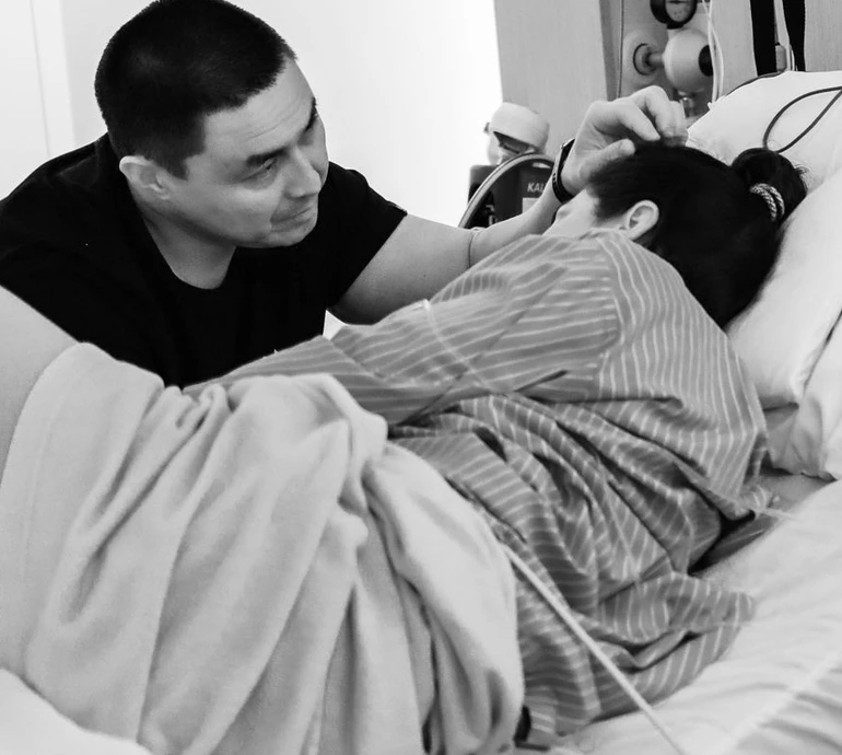 Я ніби опинилася в іншому світі: Онуфрійчук розповіла, як народжувала сина, та показала фото з партнерських пологів