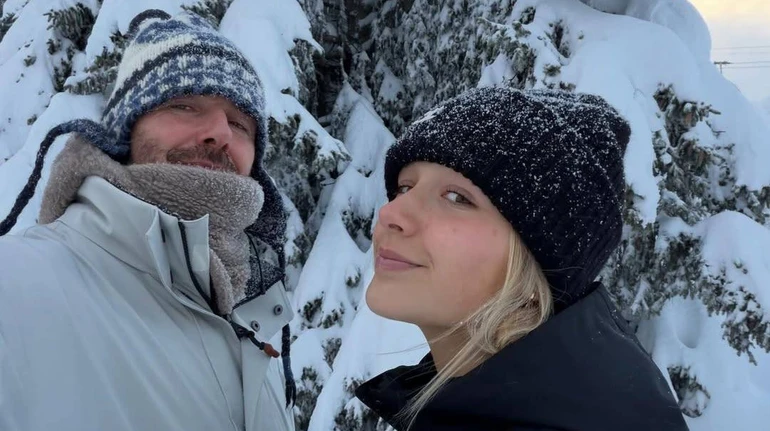 Створили кілька нових спогадів: Бекхем показав дозвілля з 14-річною донькою в Куршевелі