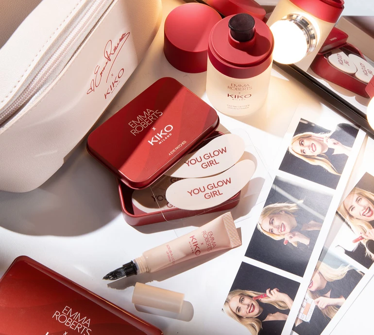 Eмма Робертс презентує лімітовану колекцію Kiko Milano