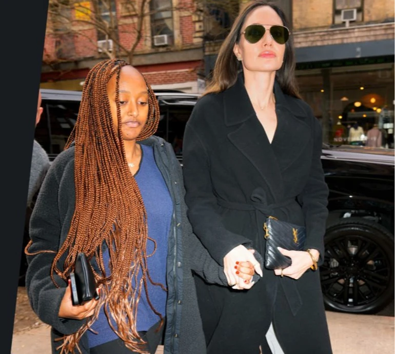 20-річну дочку Джолі й Пітта запідозрили у заручинах з молодим актором через обручку на пальці. Фото