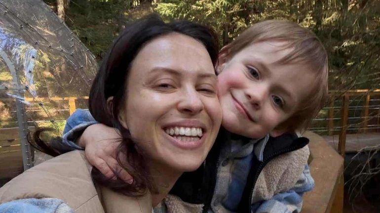 Маремуха показала фемілі-лук та дозвілля з 3-річним сином у Карпатах