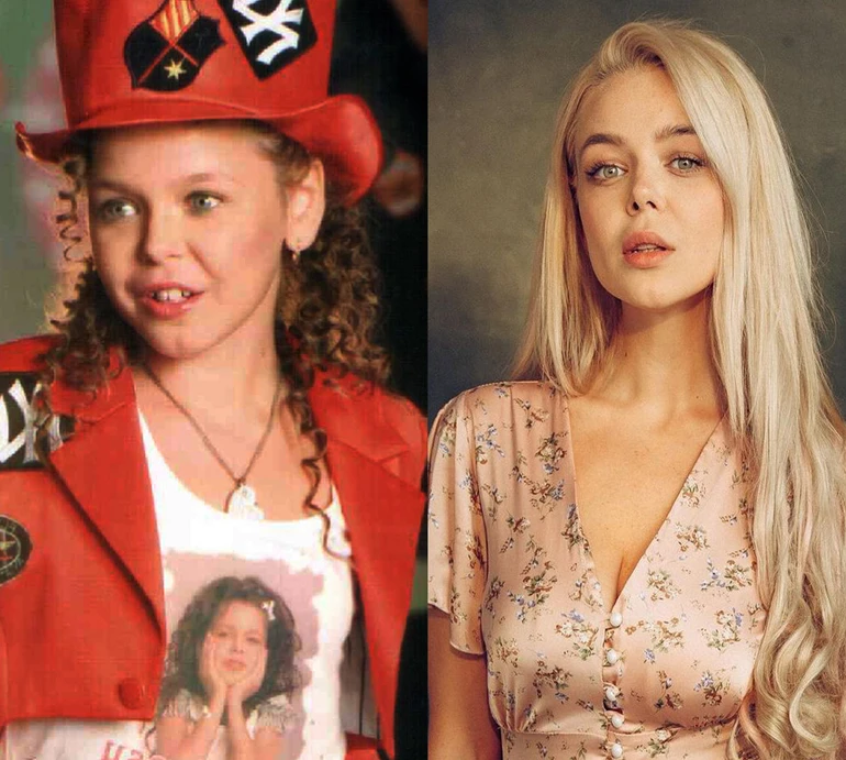 Від маленької бджілки до пишногрудої попзірки: як змінювалася Аліна Гросу. Фото