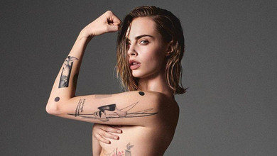 Дуже мене надихають: Делевінь знялася в кампейні спіднього на честь Місяця прайду ЛГБТ