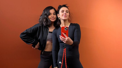 Спортивні подружки: Джамала і Севгіль Мусаєва в обтислих луках показалися на спільному тренуванні