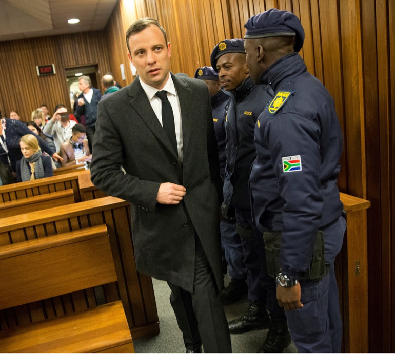 Засуджений за вбивство своєї дівчини паралімпієць Пісторіус достроково вийшов із в'язниці