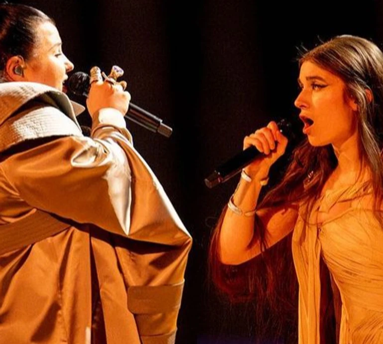 alyona alyona та Jerry Heil в оновлених образах провели першу репетицію на сцені Євробачення-2024. Фото