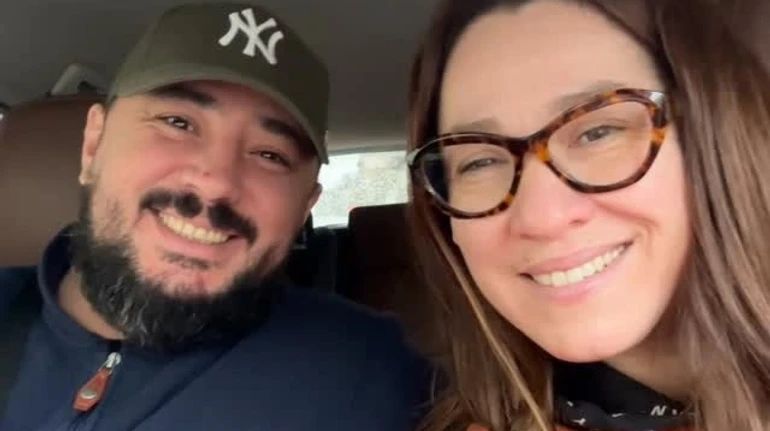 Я буду тією, яка тримає тил: Наталка Карпа наробила зворушливих селфі з чоловіком, який повертається на фронт