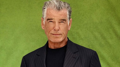 Пірс Броснан у контрастному образі попозував з 28-річним сином на кінопрем'єрі. Фото