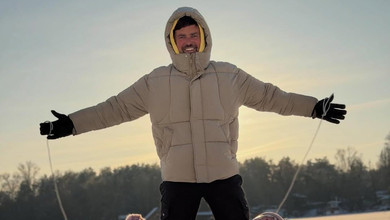 (Не)лінива неділя: Мірошниченко показав активні сніжні розваги з доньками