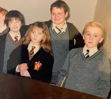 Гаррі та Драко більше не вороги: Деніел Редкліфф і Том Фелтон зустрілися на кіноівенті. Фото