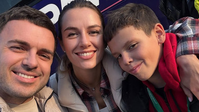 Дружина Решетніка на 12-річчя первістка повторила його дитяче фото та згадала свої почуття під час вагітності