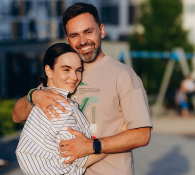 Інна дуже гаряча: Мірошниченко про кризи в стосунках із дружиною, виховання дітей вільними людьми і базові правила сім'ї