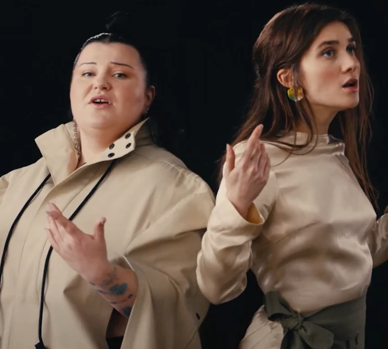 Світ на її плечах: alyona alyona та Jerry Heil зняли українських жінок у відео на свою пісню для Євробачення