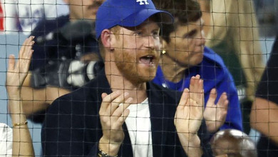 Меган Маркл із принцом Гаррі у чорно-білих луках засвітилися на бейсбольному матчі у Лос-Анджелесі