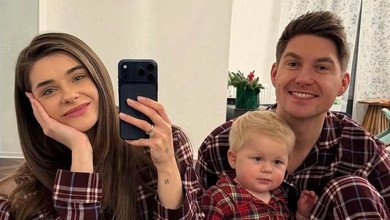 Підсумки року: дружина Остапчука проілюструвала свій 2025-ий епічним фото сина на санчатах