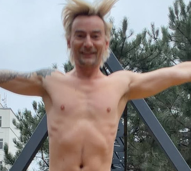 Байдуже до температури: голоторсий Бадоєв показав тренування просто неба