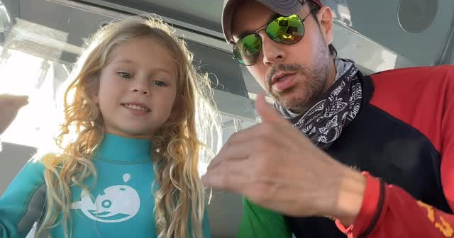 Енріке Іглесіас замилував відео з 5,5-річною донею - кумедні кадри