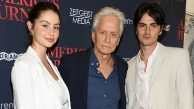 Дочка Дугласа і Зети-Джонс поділилася рідкісними кадрами з братом на відпочинку в горах