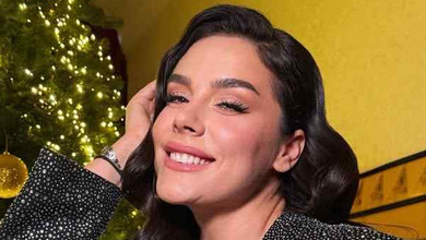 Зачіска - як у мами: Онуфрійчук зліпила першого сніговика разом із 1,5-річним сином