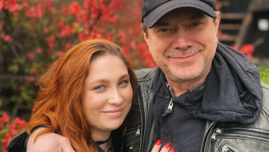 Чоловік-діва: дівчина Ступки кумедними фото привітала його з 58-річчям