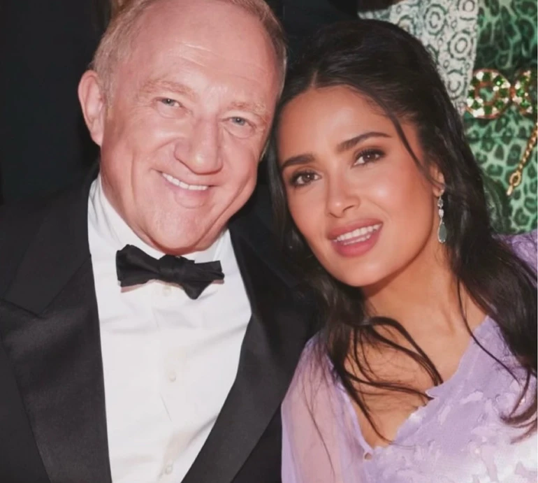 Хаєк ніжно привітала свого короля із 62-річчям та пригадала їхні чепурні появи на публіці