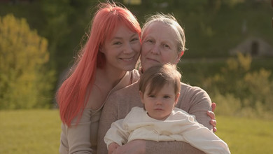 Тарабарова у день народження мами влаштувала зйомку з нею та дітьми на природі. Фото