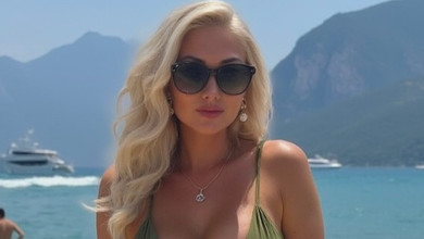 Наче вчора народилися: Бужинська в купальнику помилувалася дорослими двійнятами на відпочинку в Греції