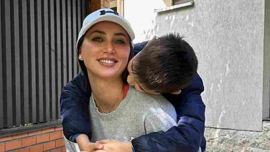 Усміхнена Різатдінова заселфилася з сином та розказала, чому ним пишається