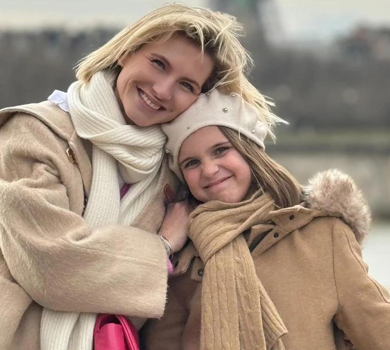 Наша супер дівчинка: Юрушева ніжно привітала старшу доньку з 9-річчям. Фото