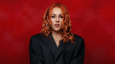 Мій голос, мій вибір: Тополя у боді й з надписами на тілі знялася для мотиваційного календаря. Фото