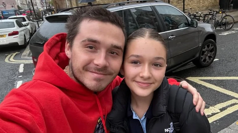 Зрежисовано для камер: у Брукліна Бекхема відреагували на спробу 14-річної сестри зустрітися з ним