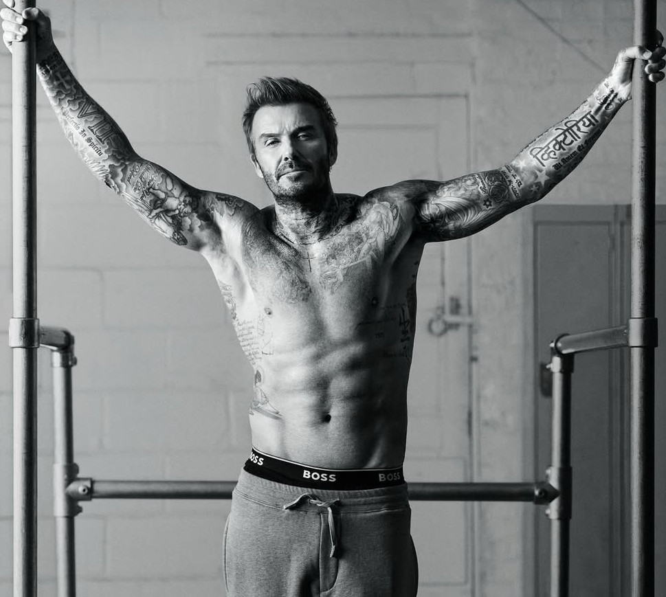 Наростив м'ясця: Бекхем оголив торс для чоловічого глянцю та назвав вправу, яку перестав ненавидіти лише після завершення кар'єри