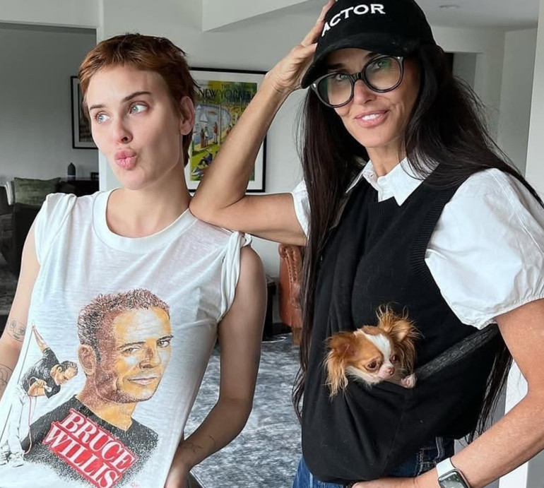 Чарівний ангел: Демі Мур привітала доньку з 31-річчям і показала зворушливі сімейні кадри