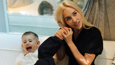 Маленький мужчина з характером: Квіткова привітала сина з 4-річчям та показала його в стильному луці