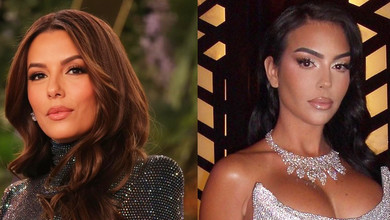 Лонгорія та наречена Роналду засліпили ефектними сукнями на кінопремії. Фото