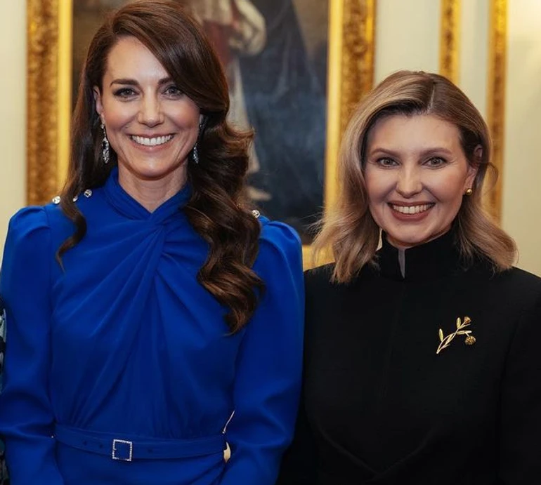 Зеленська публічно підтримала Міддлтон після звістки про її тяжку хворобу