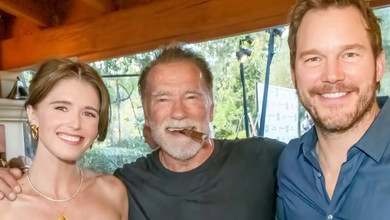 Донька Шварценеггера показала усіх його онуків на затишних фото