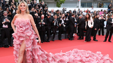 Ризикована сукня Хадід, голі стегна Амброзіо та Клум і золота Лонгорія: найяскравіші вбрання доріжки Каннського кінофестивалю