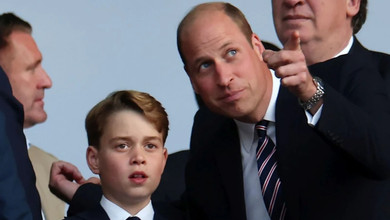 Емоції через край: як принц Вільям зі старшим сином за улюблену футбольну команду вболівали. Фото