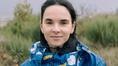 Мірошниченко показала, як її четверо янголят бавляться в першому снігу