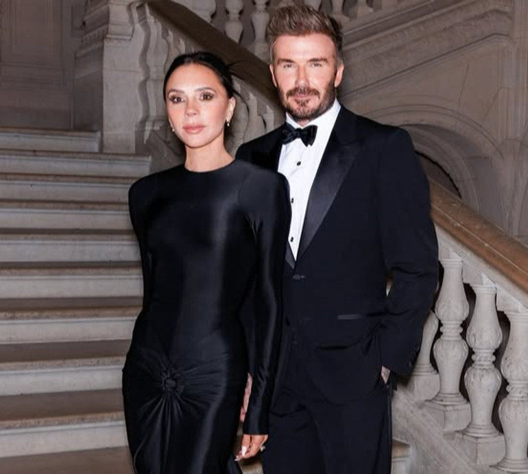 Зовсім не дратує: Бекхем насмішив відео, на якому його дружина влаштувала собі модельний подіум у спортзалі