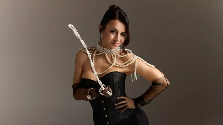 Гвоздьова в зухвалому корсетному луці пояснила, що таке жіночність. Фото