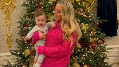 Розваги з дідом та новорічна атмосфера: молодша донька Трампа показала свого 6-місячного сина в Овальному кабінеті