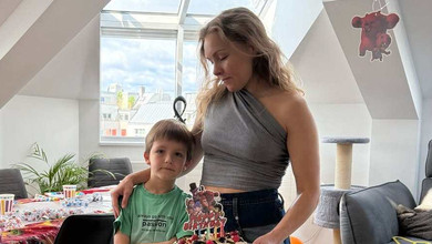 Шоптенко в 7-ий день народження сина показала святкові фото й пояснила, чому відчуває сум