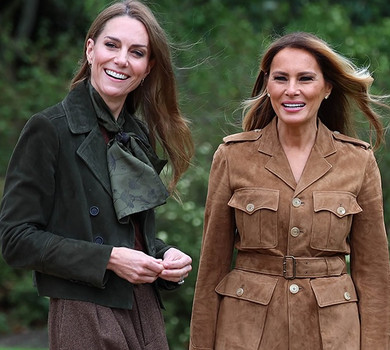 Сільський вайб + тренди: Міддлтон на прогулянку з першою леді США вдягнула затишний осінній лук