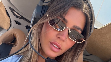 Гвинтокрил та ігристе: дружина Яремчука у спортивному міні попозувала у Гранд-Каньйоні