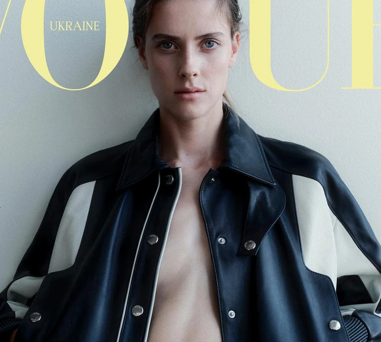 Магучіх у куртці на голе тіло, Світоліна в шкірі і Харлан в лаконічному чорному попозували для обкладинки Vogue